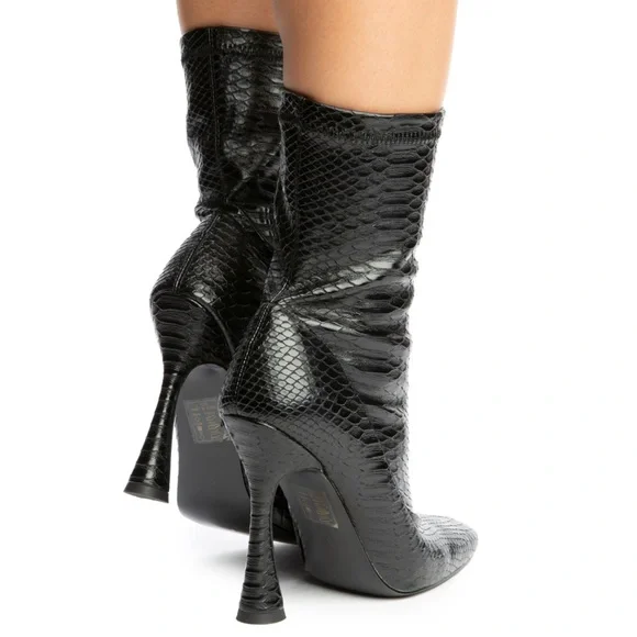 Azalea Wang Edit Bootie Black 8.5M - Picture 3 of 5